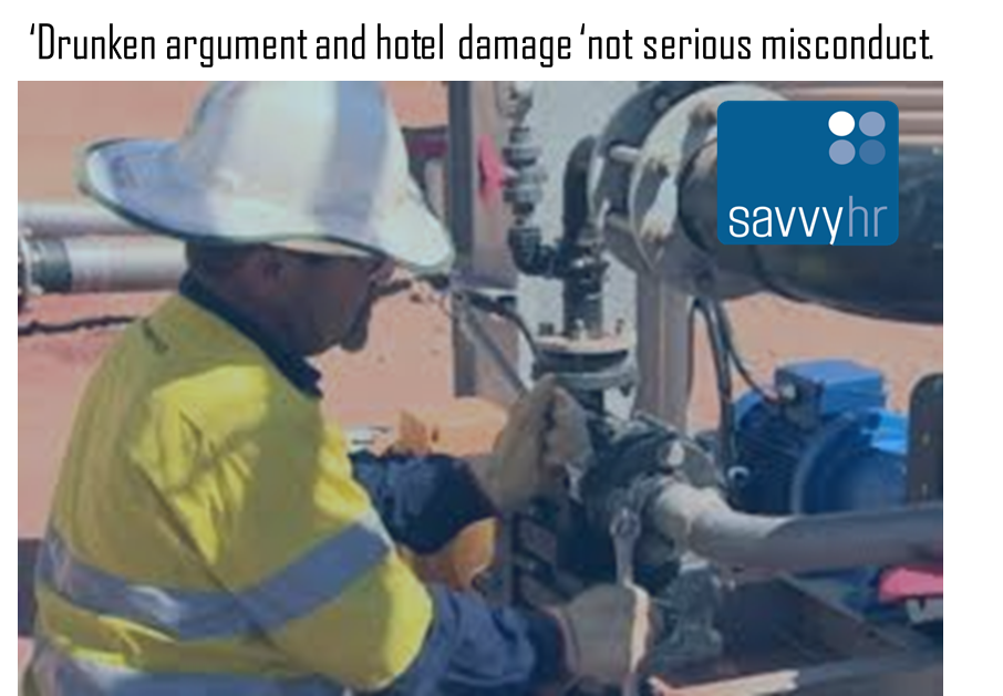 Savvy HR Employer Update Serious Misconduct 1